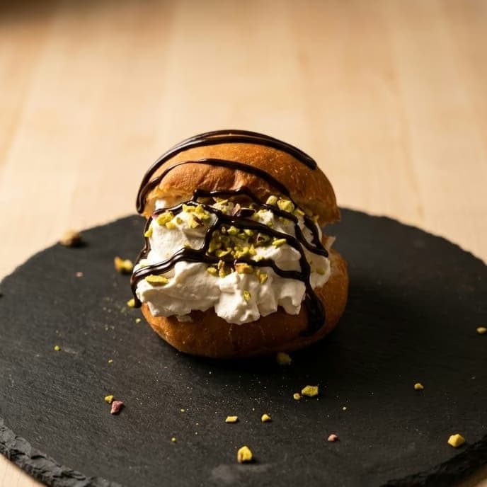 Maritozzo con panna fresca